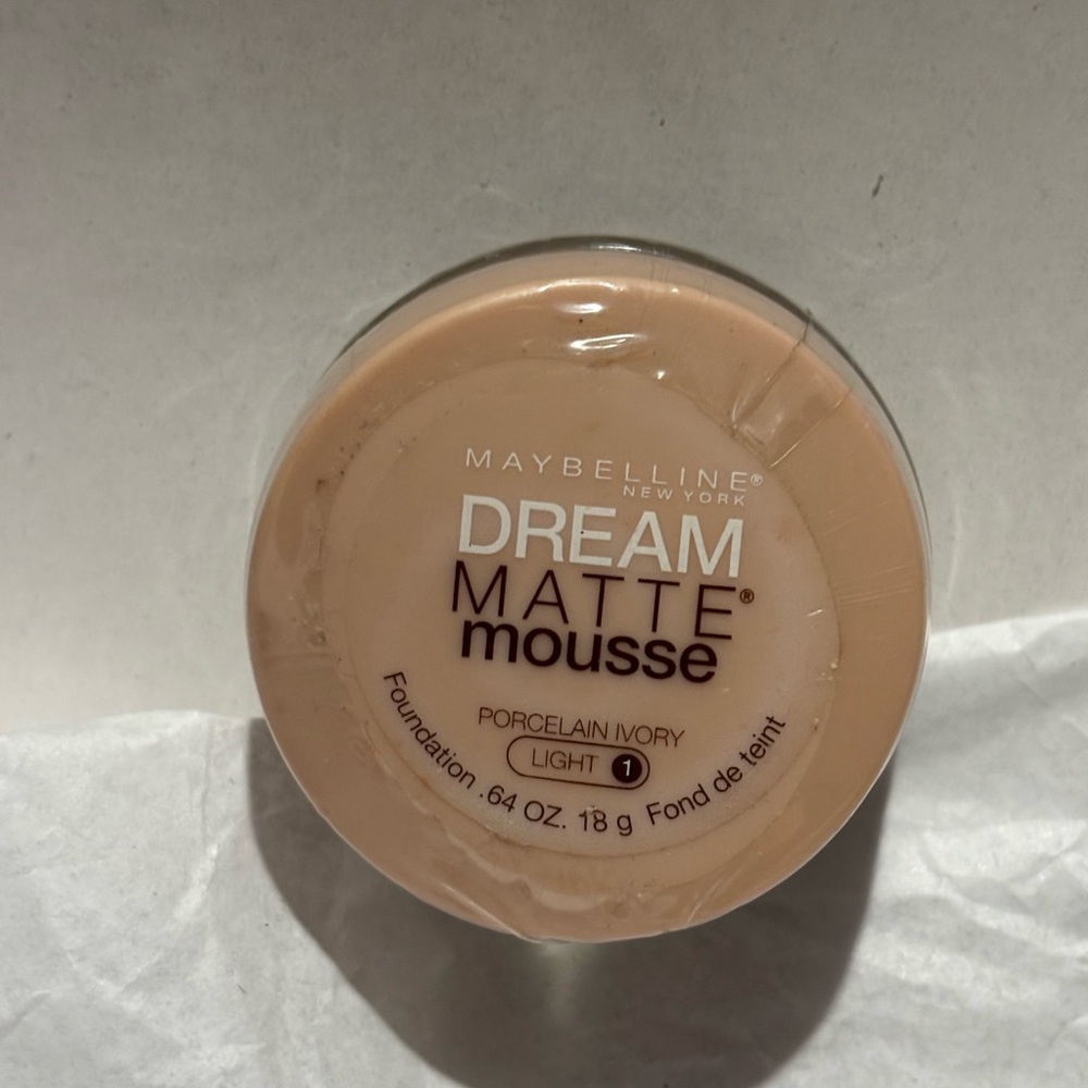 Maybelline Porcelain Ivory Cream Foundation Mousse